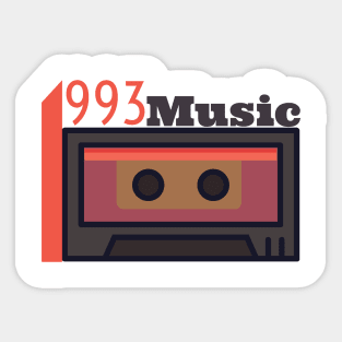90's music Sticker